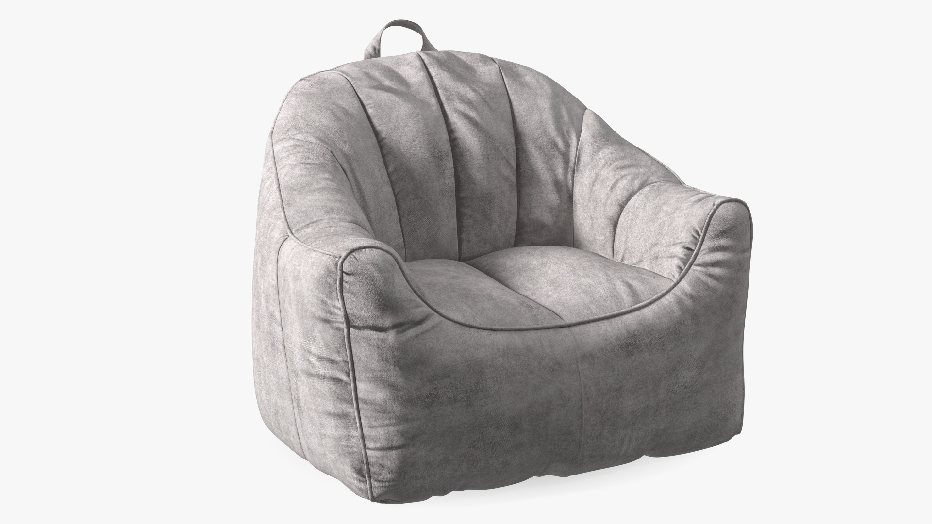 3D Hug Bean Bag Armchair Gray
