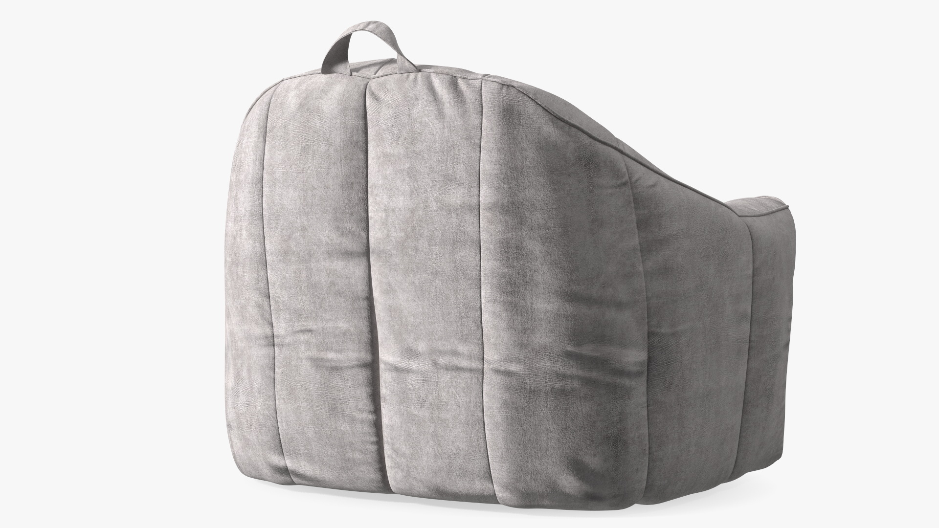 3D Hug Bean Bag Armchair Gray
