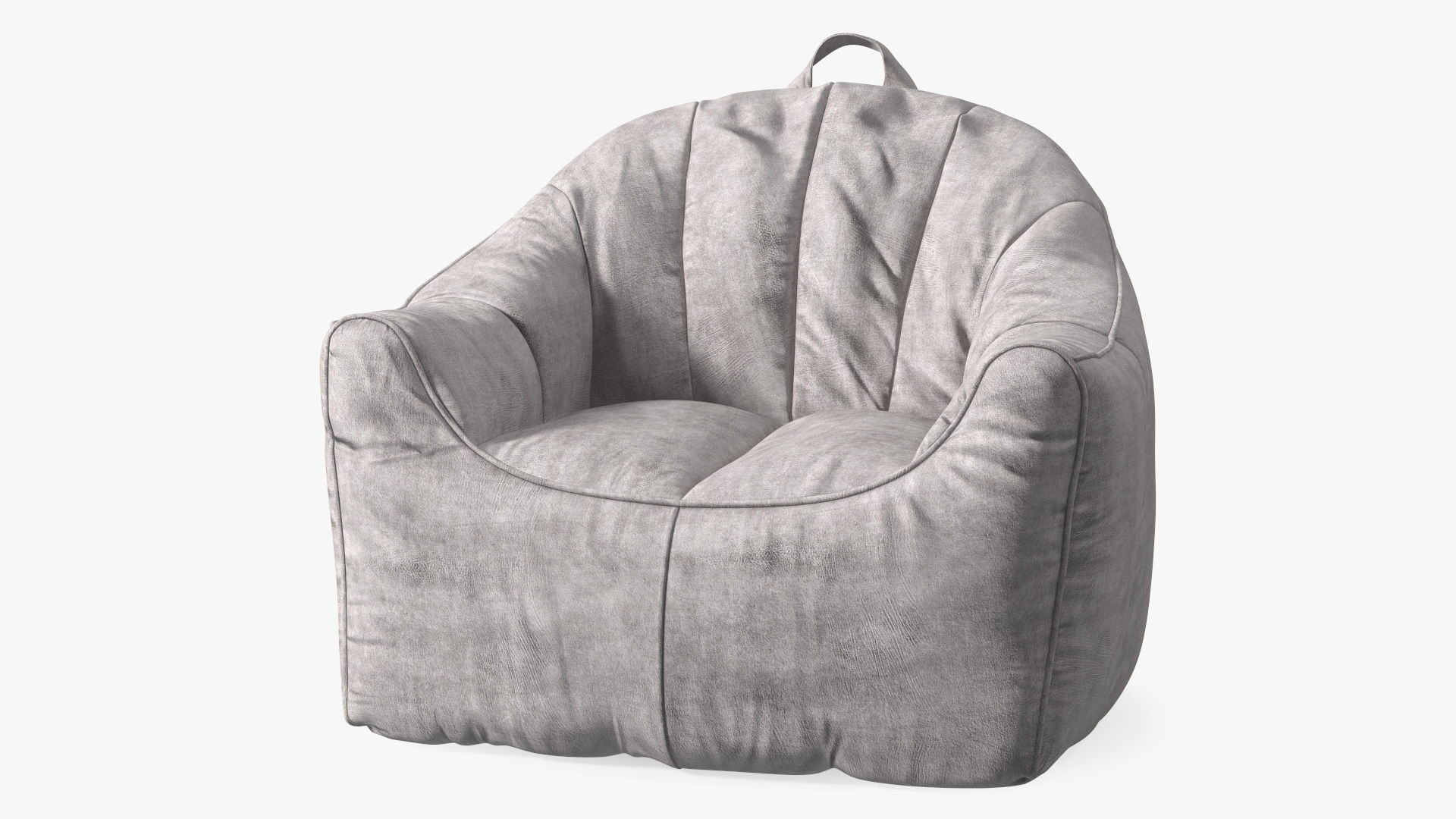 3D Hug Bean Bag Armchair Gray