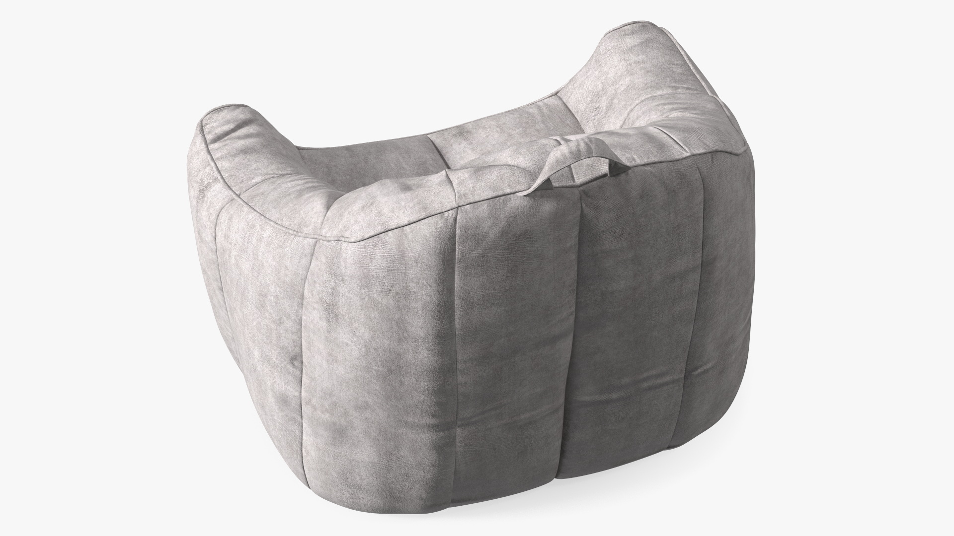 3D Hug Bean Bag Armchair Gray