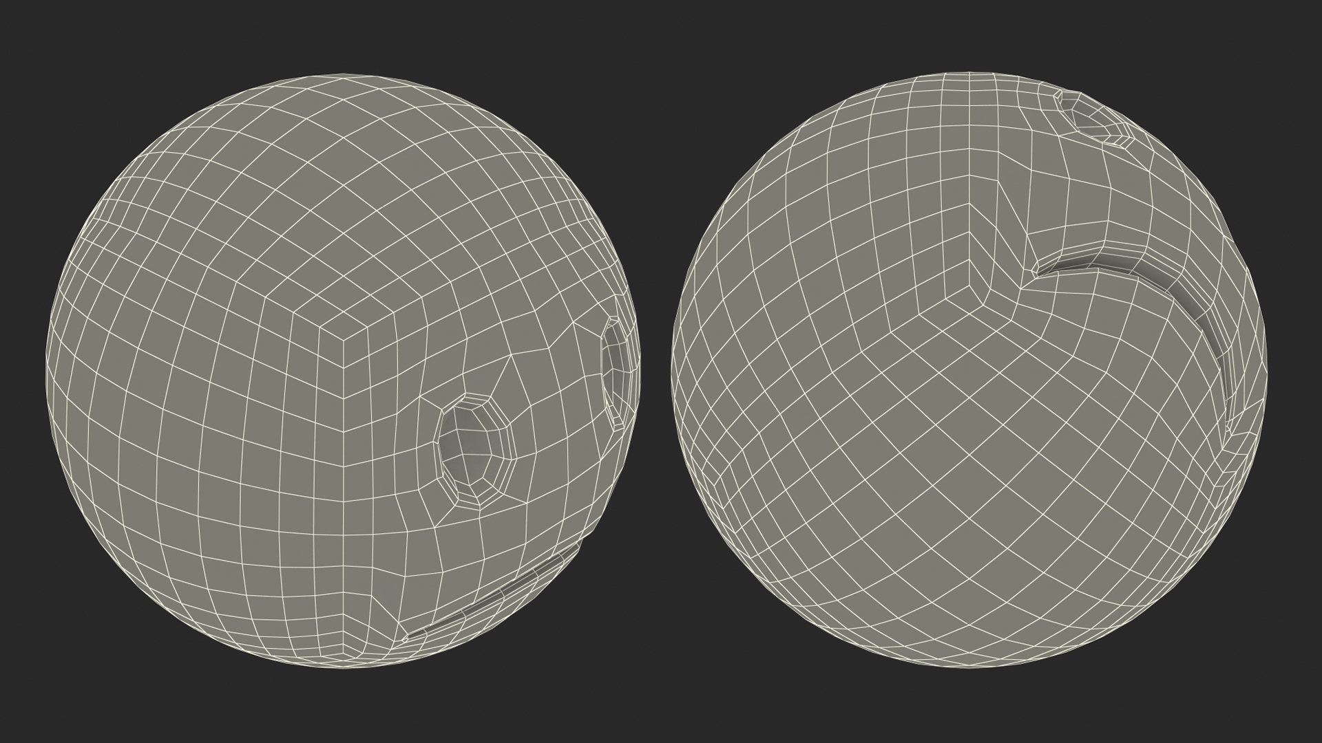 3D Unhappy Emoji model
