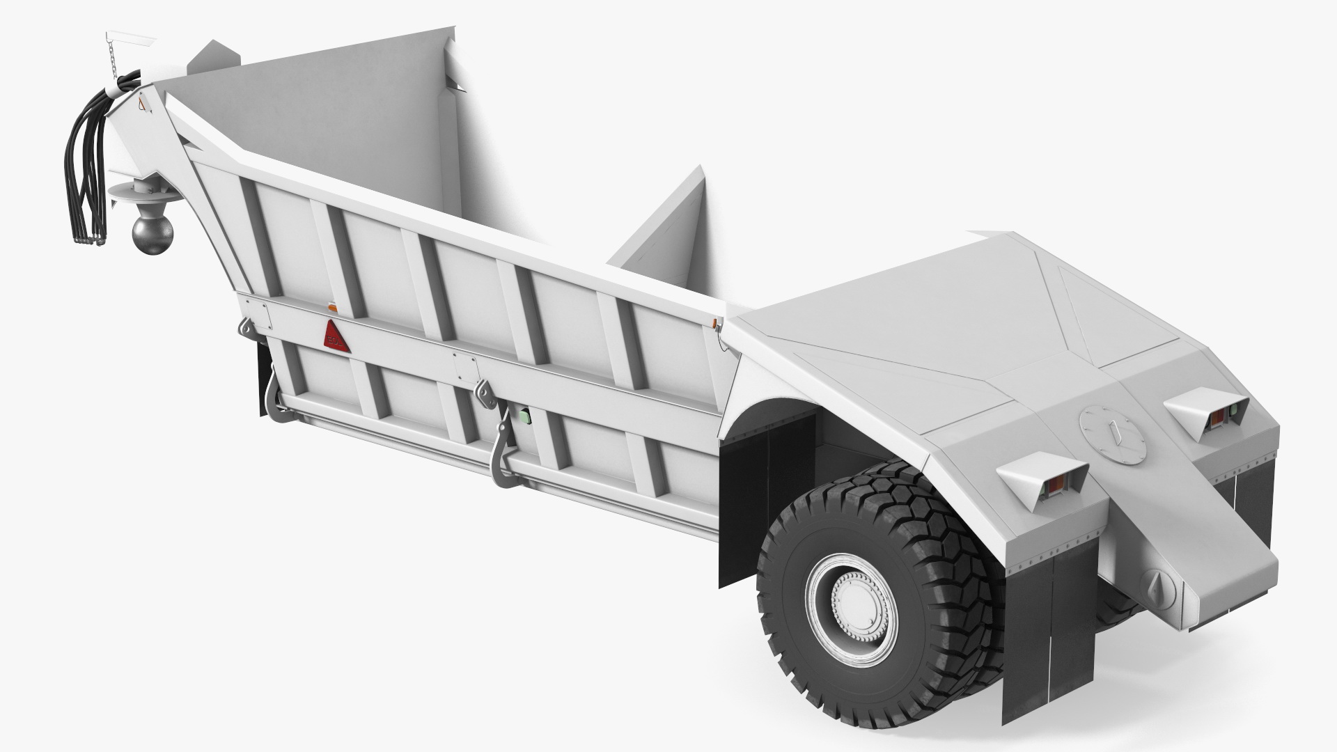3D Bottom Dump Trailer New model