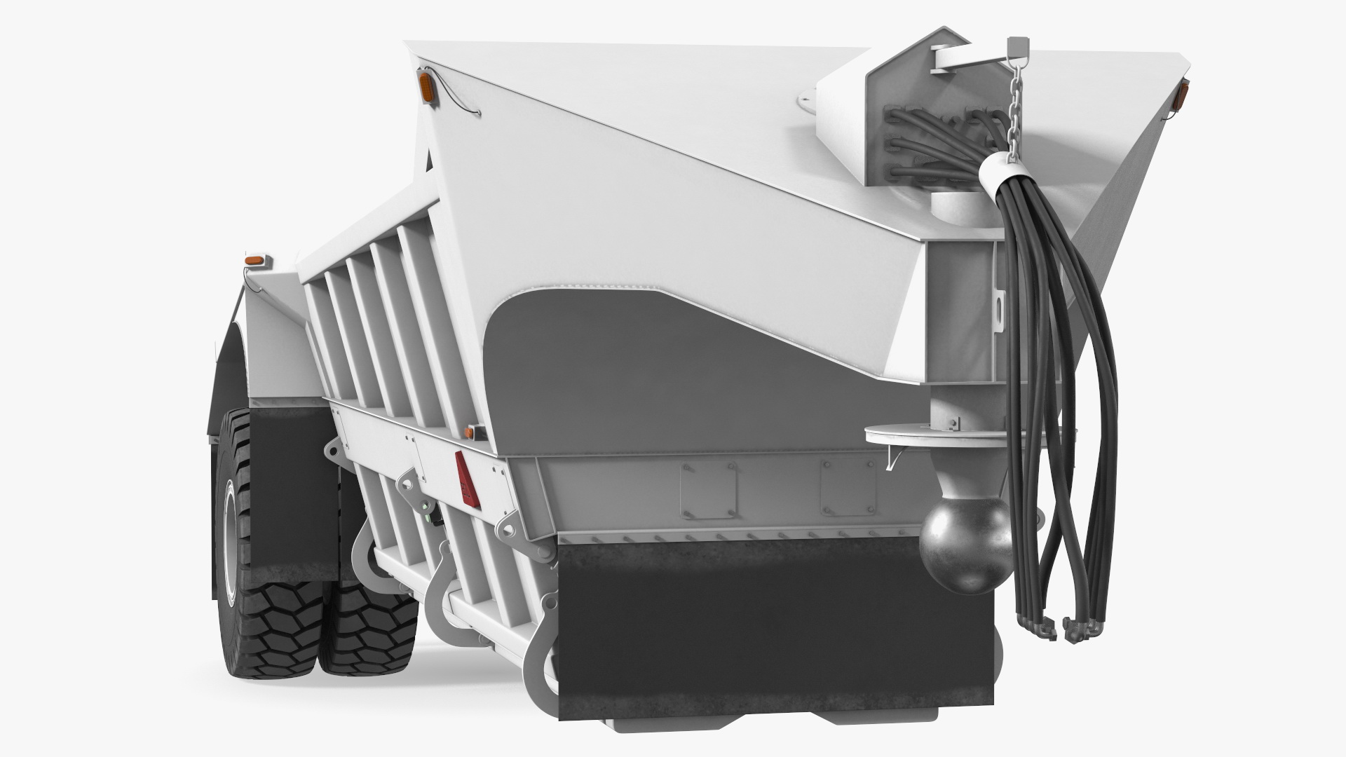 3D Bottom Dump Trailer New model