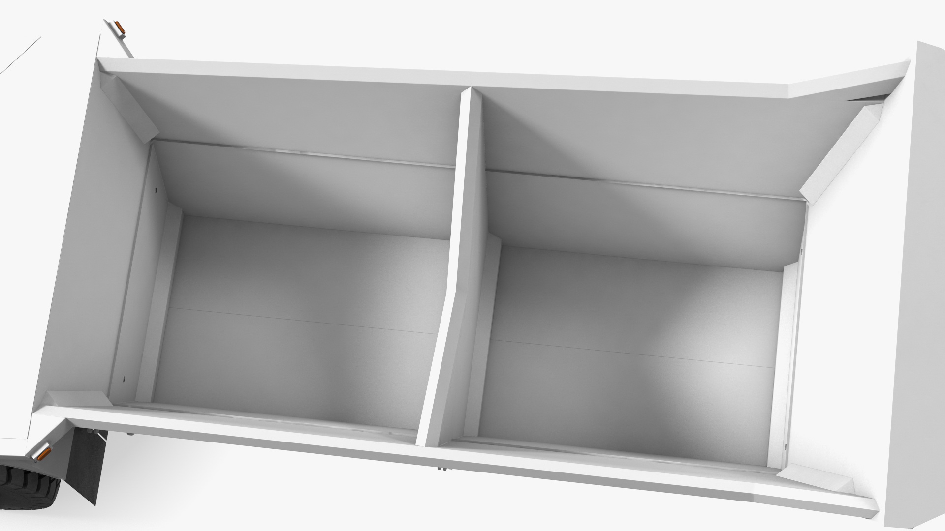 3D Bottom Dump Trailer New model