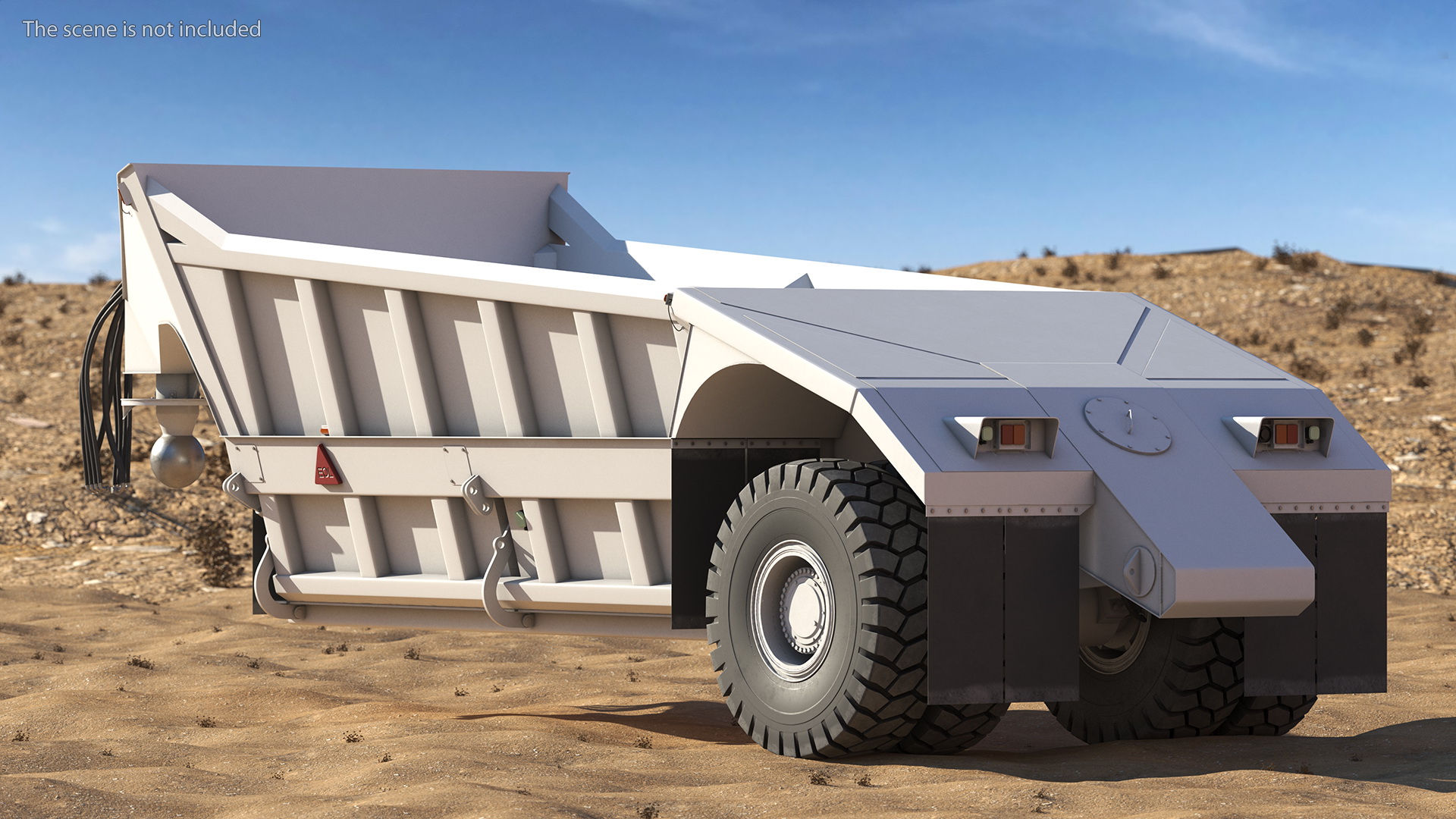 3D Bottom Dump Trailer New model