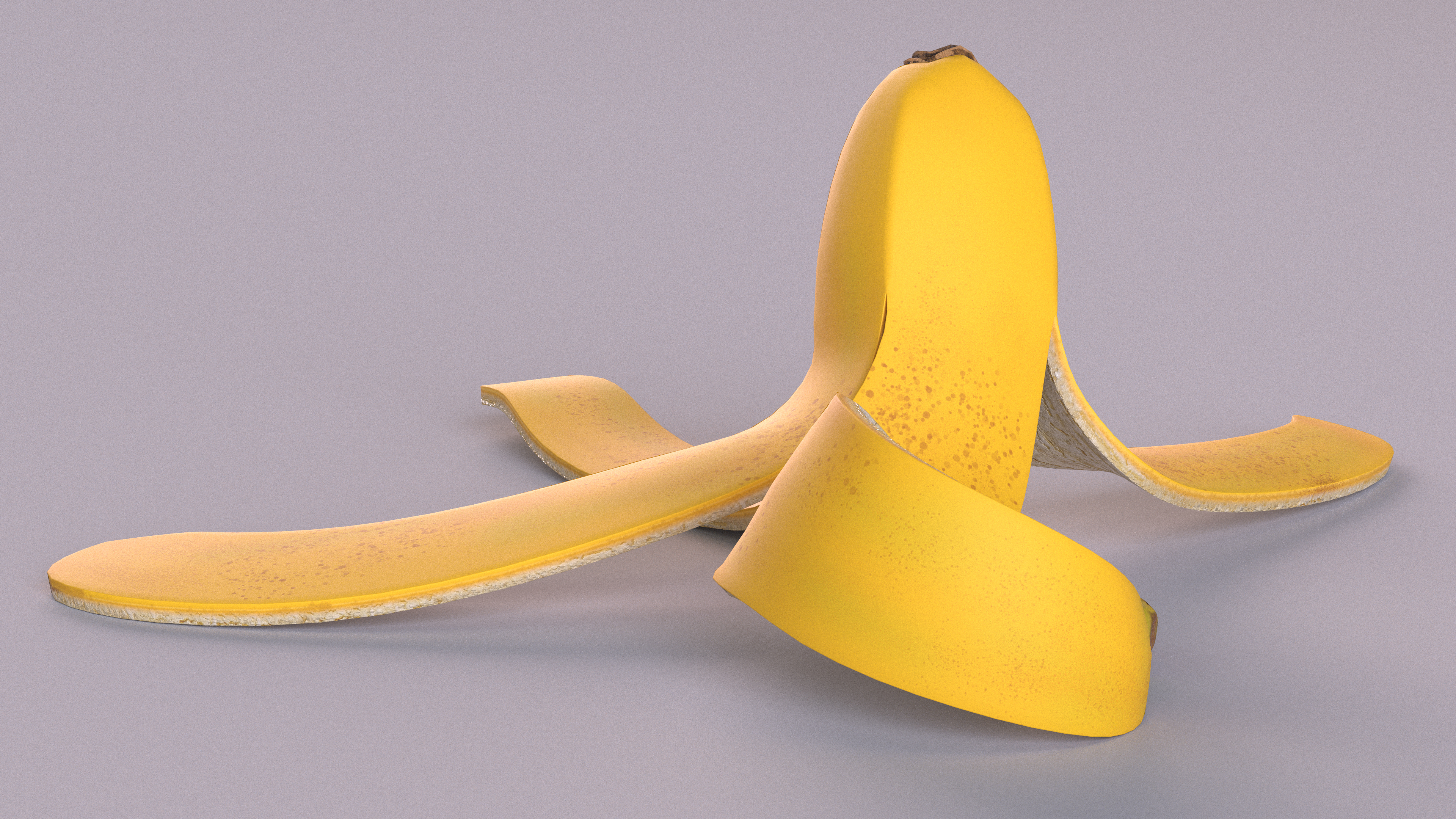 3D Banana Peel