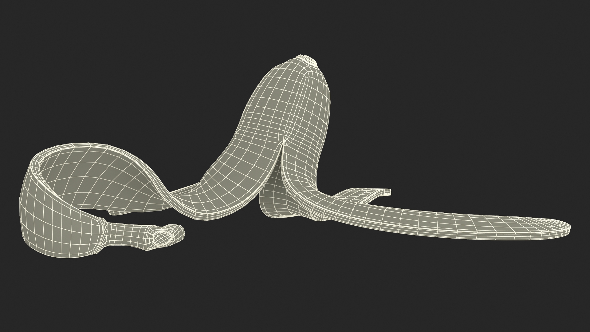 3D Banana Peel