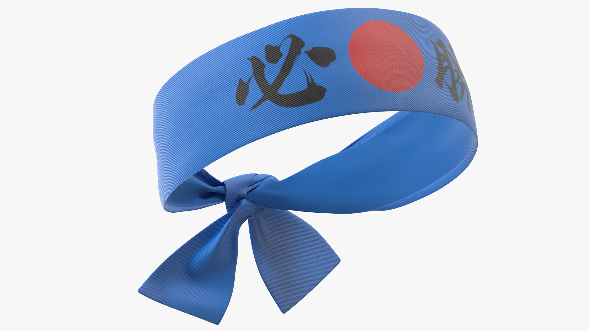 3D Headband Blue model