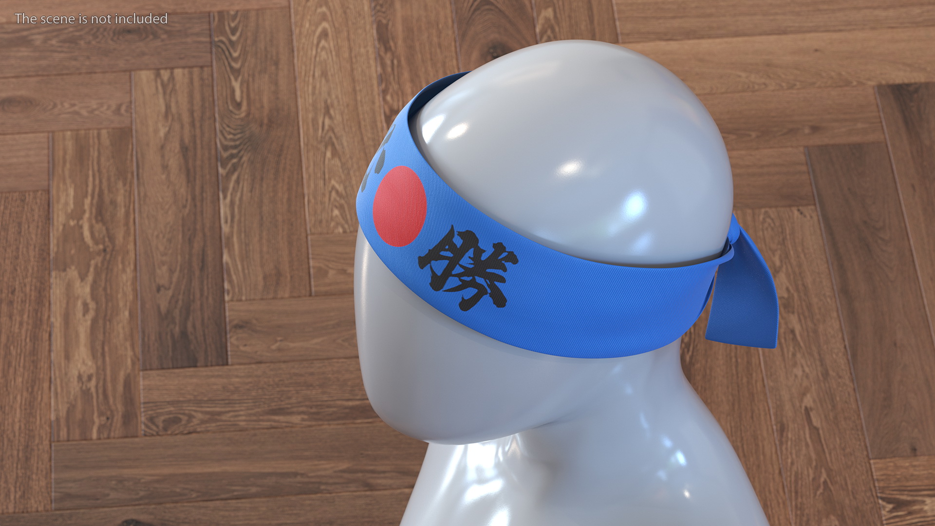 3D Headband Blue model