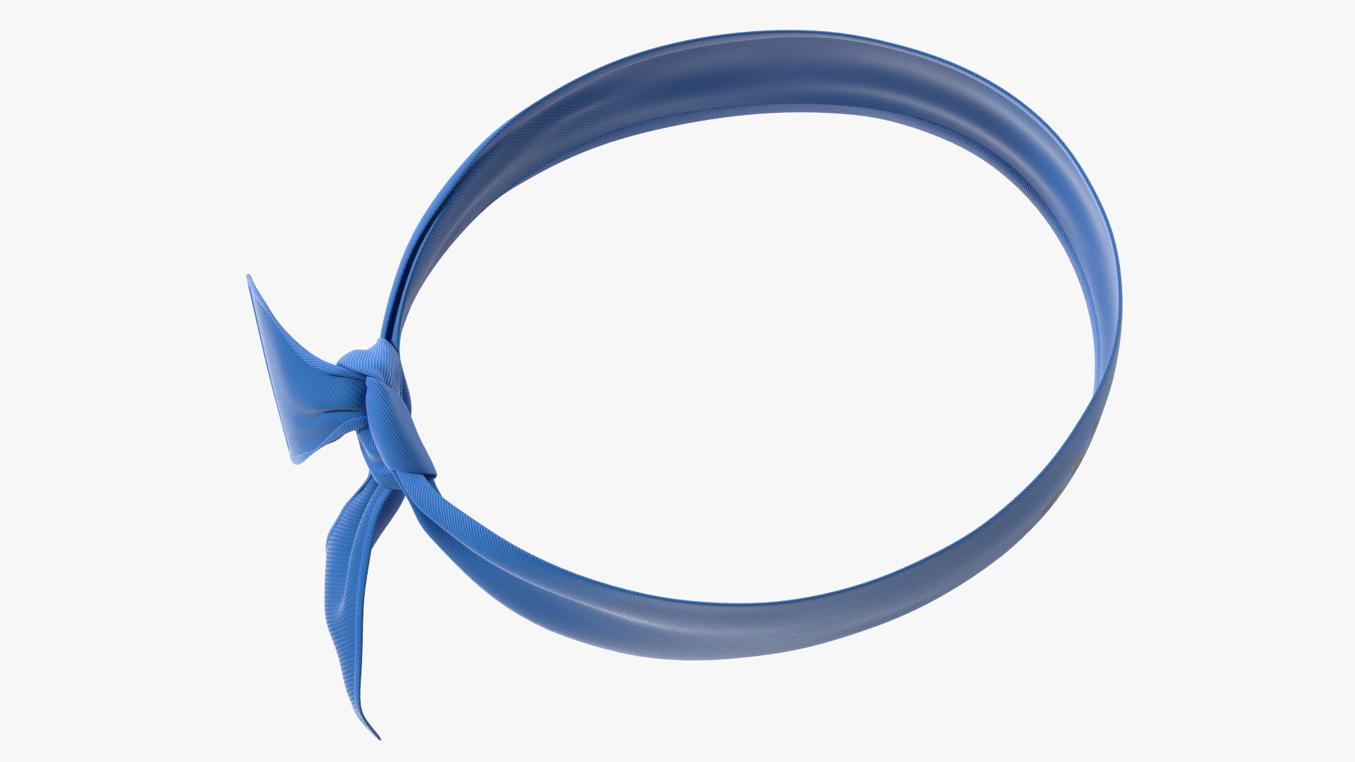 3D Headband Blue model