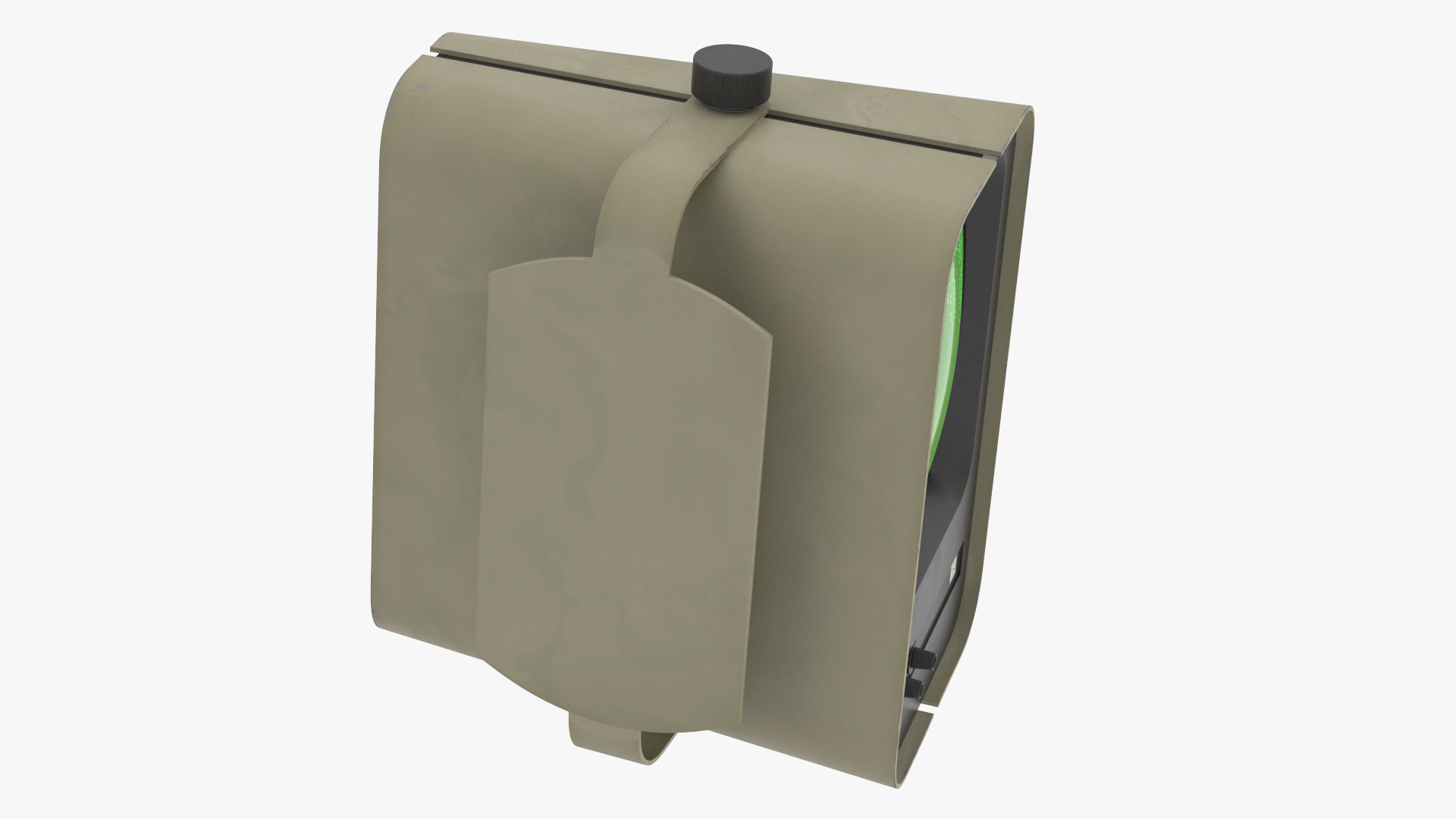 3D model Vintage DVK-2 Computer Monitor