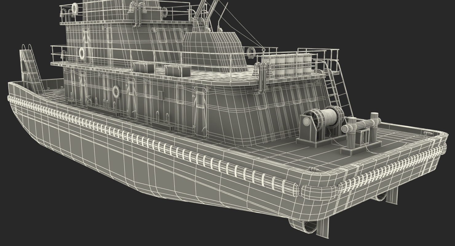 3D model Pushboat