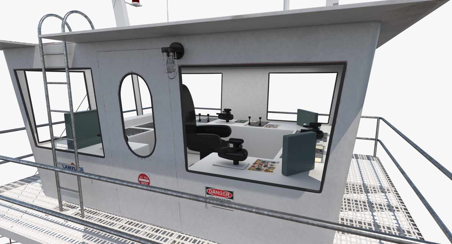 3D model Pushboat