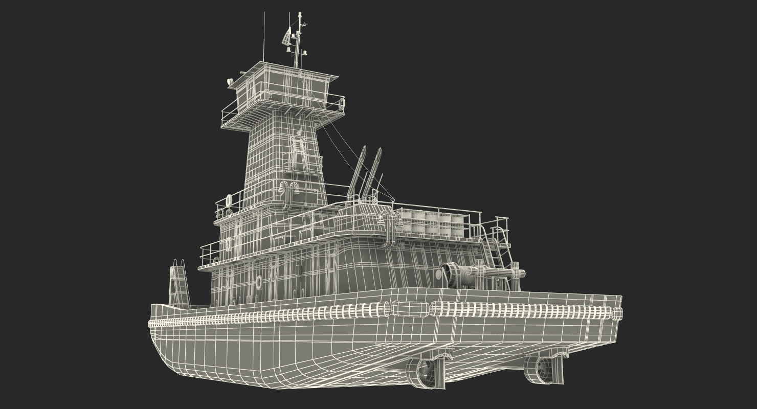 3D model Pushboat