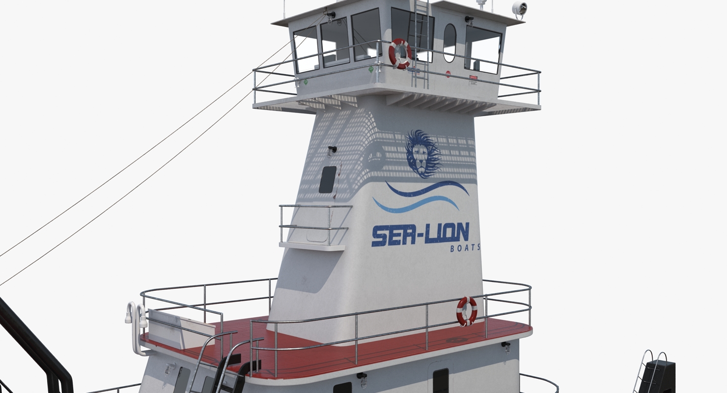 3D model Pushboat