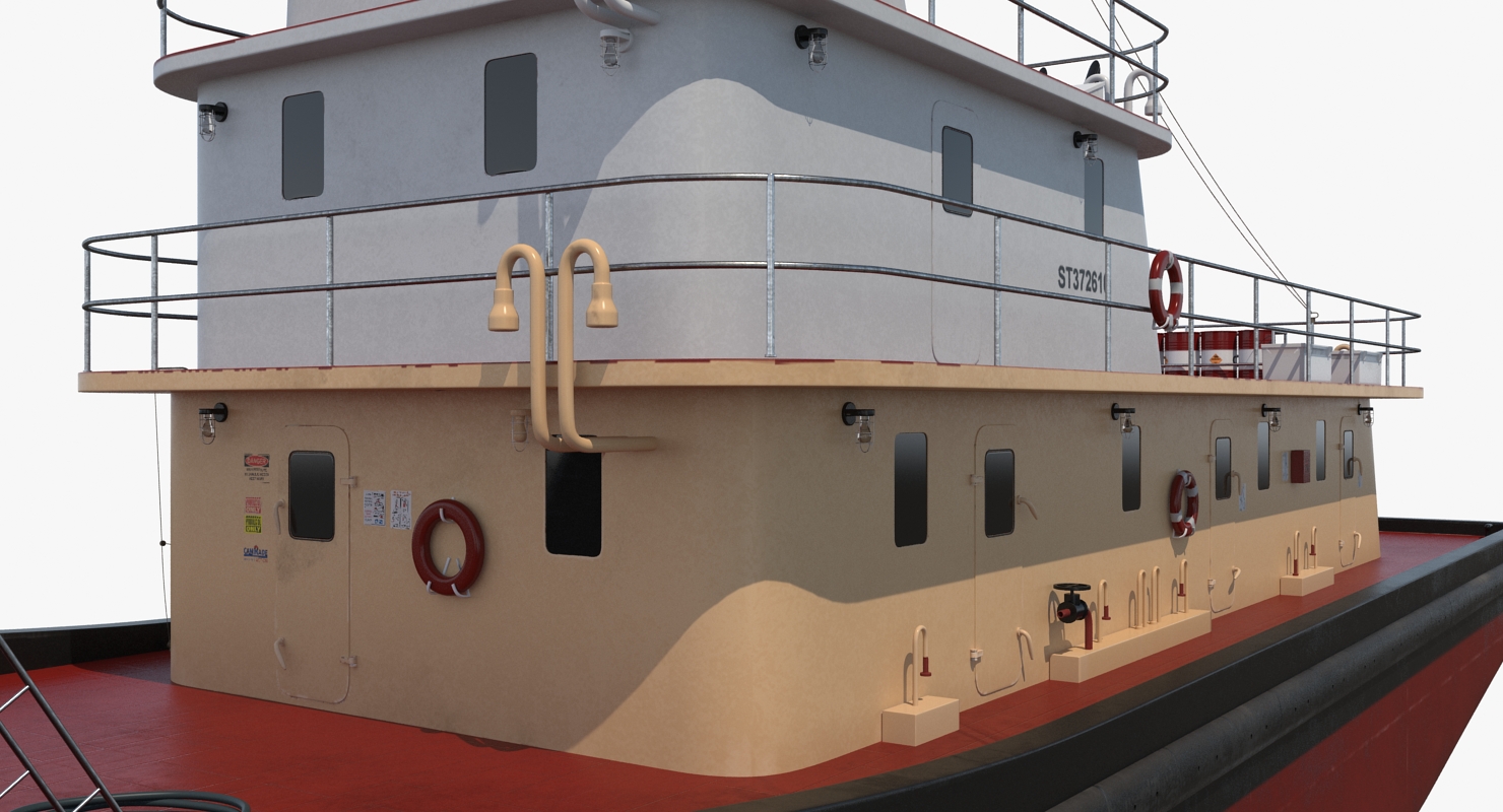 3D model Pushboat