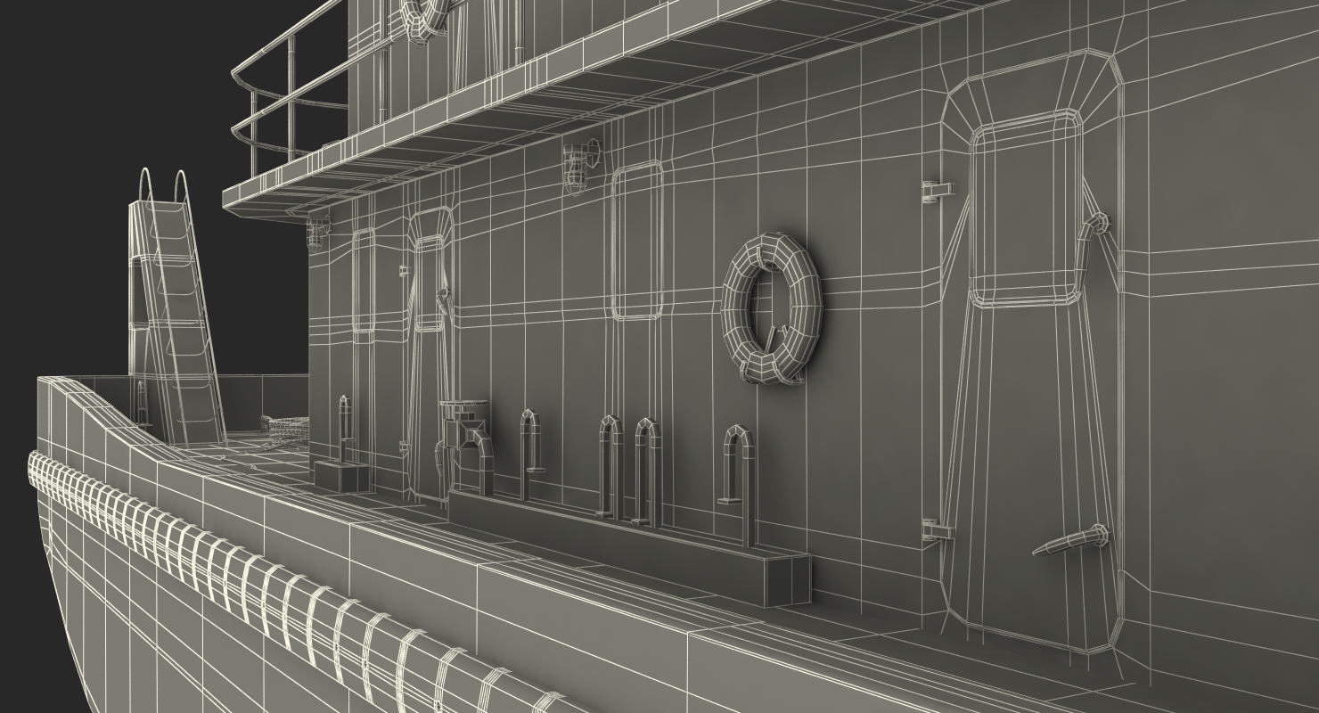 3D model Pushboat