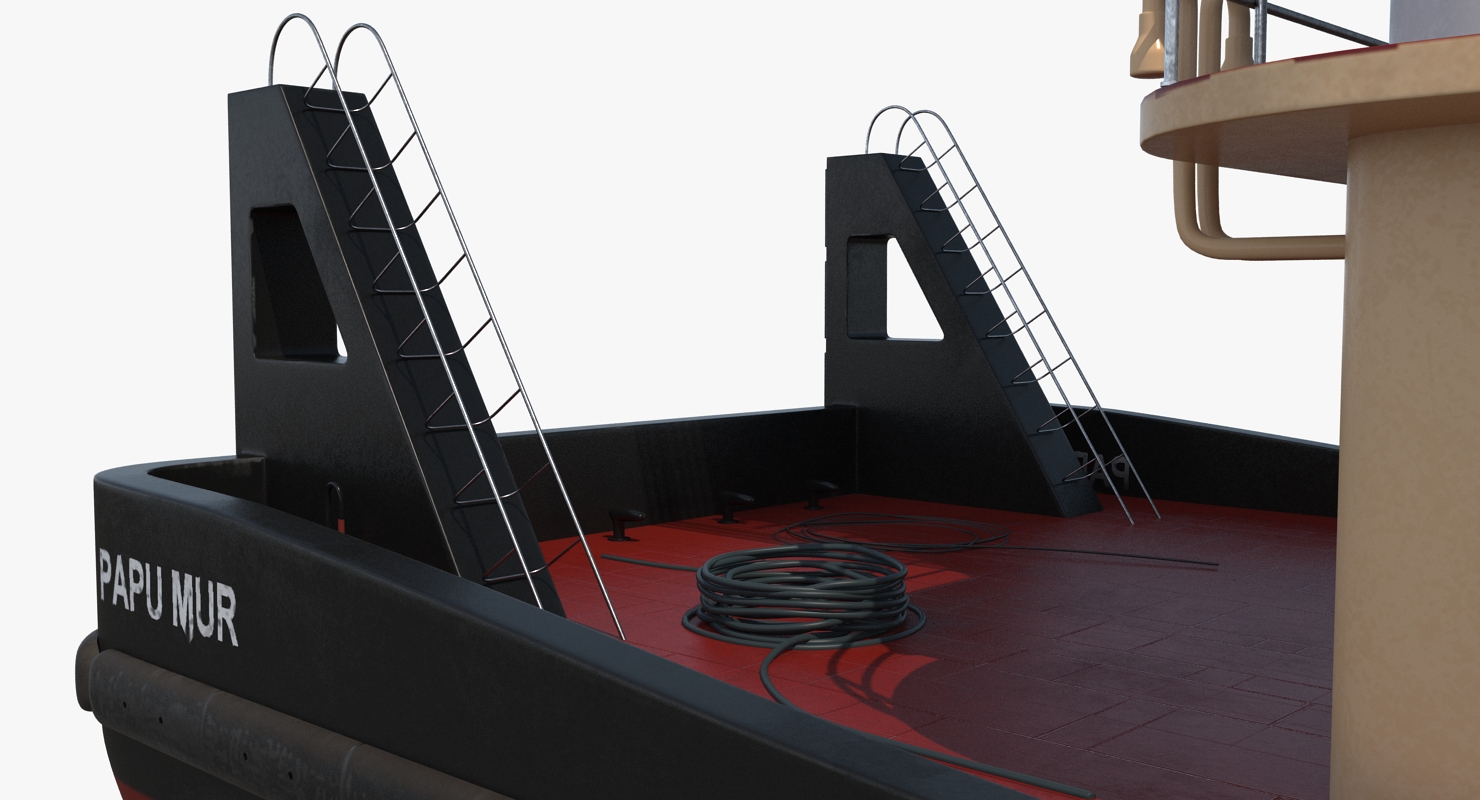 3D model Pushboat