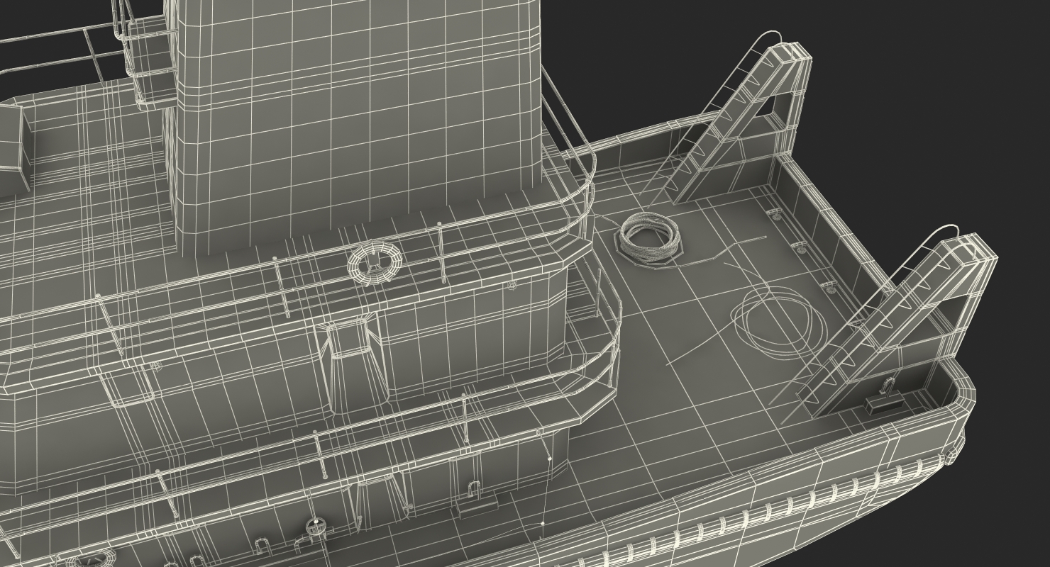3D model Pushboat