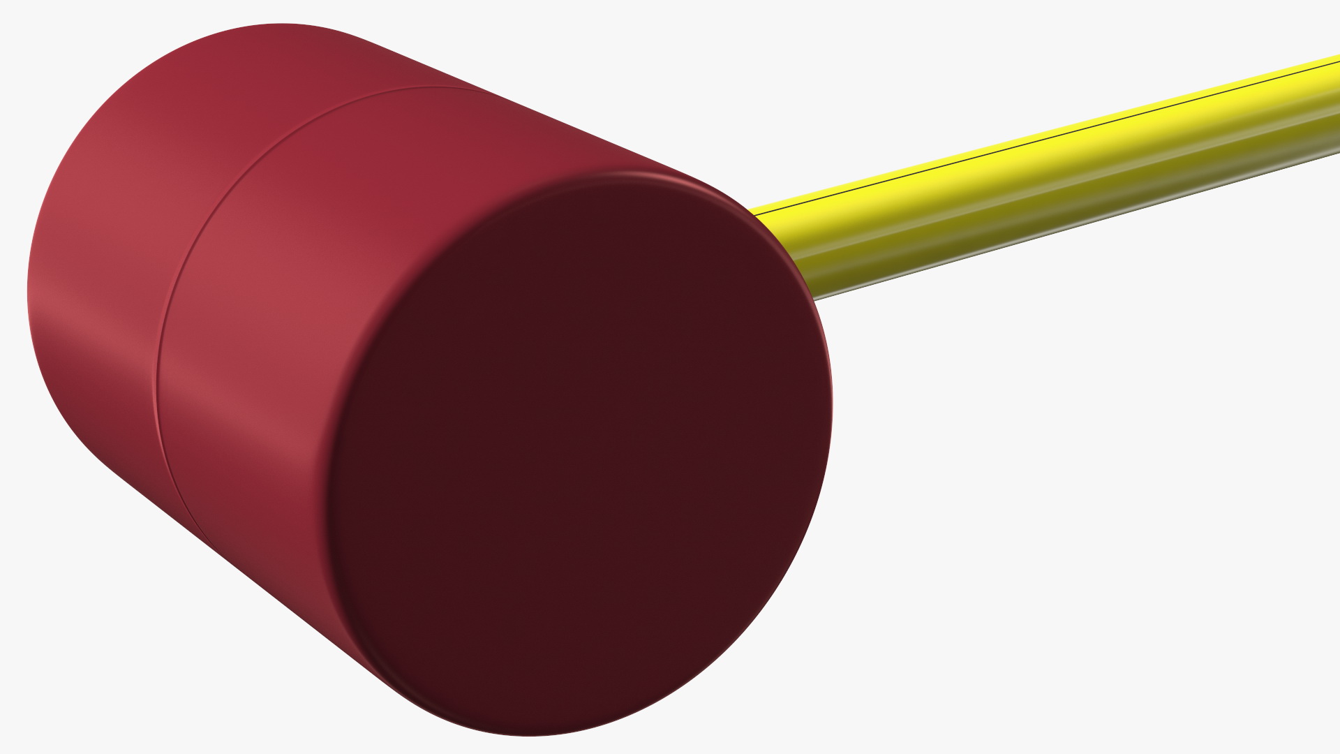 Vintage High Striker Game Mallet 3D