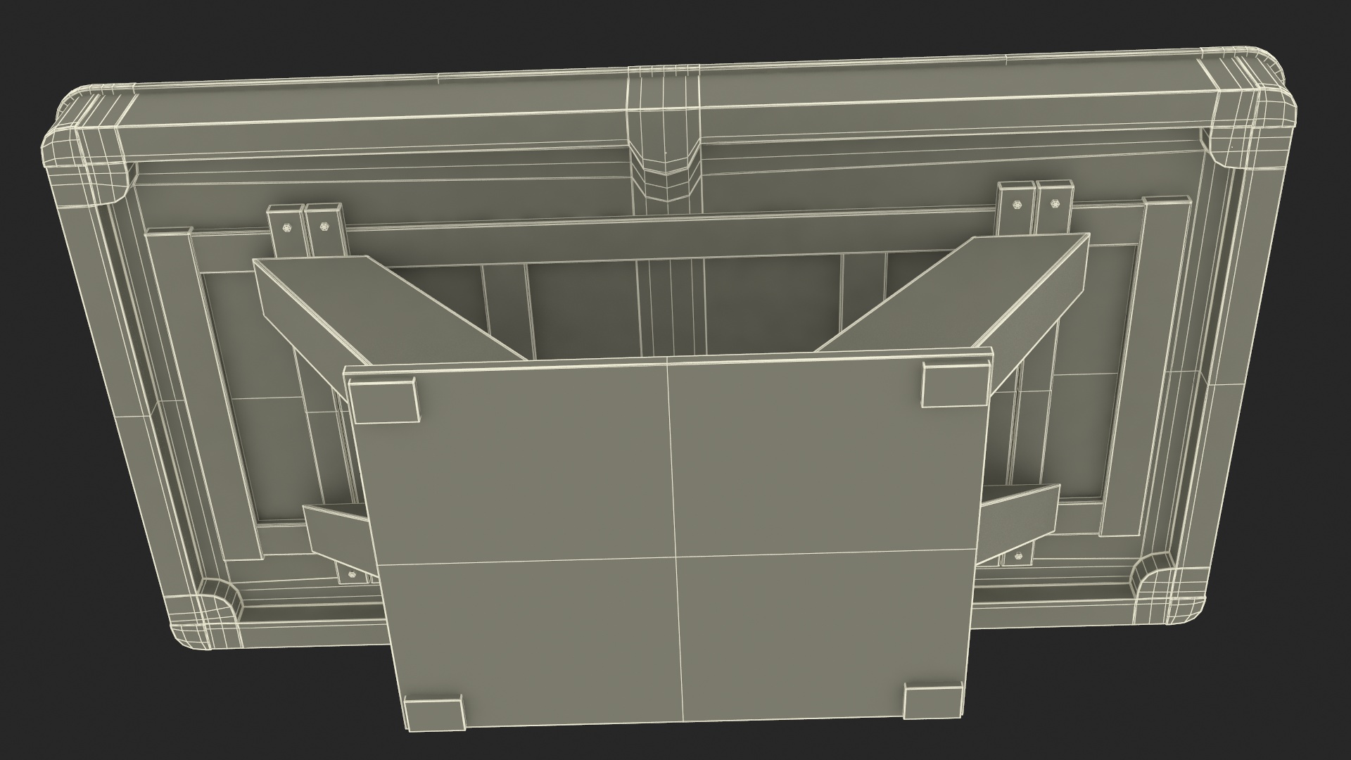 Pool Table Rasson Fuchsia with Balls and Cue 3D model