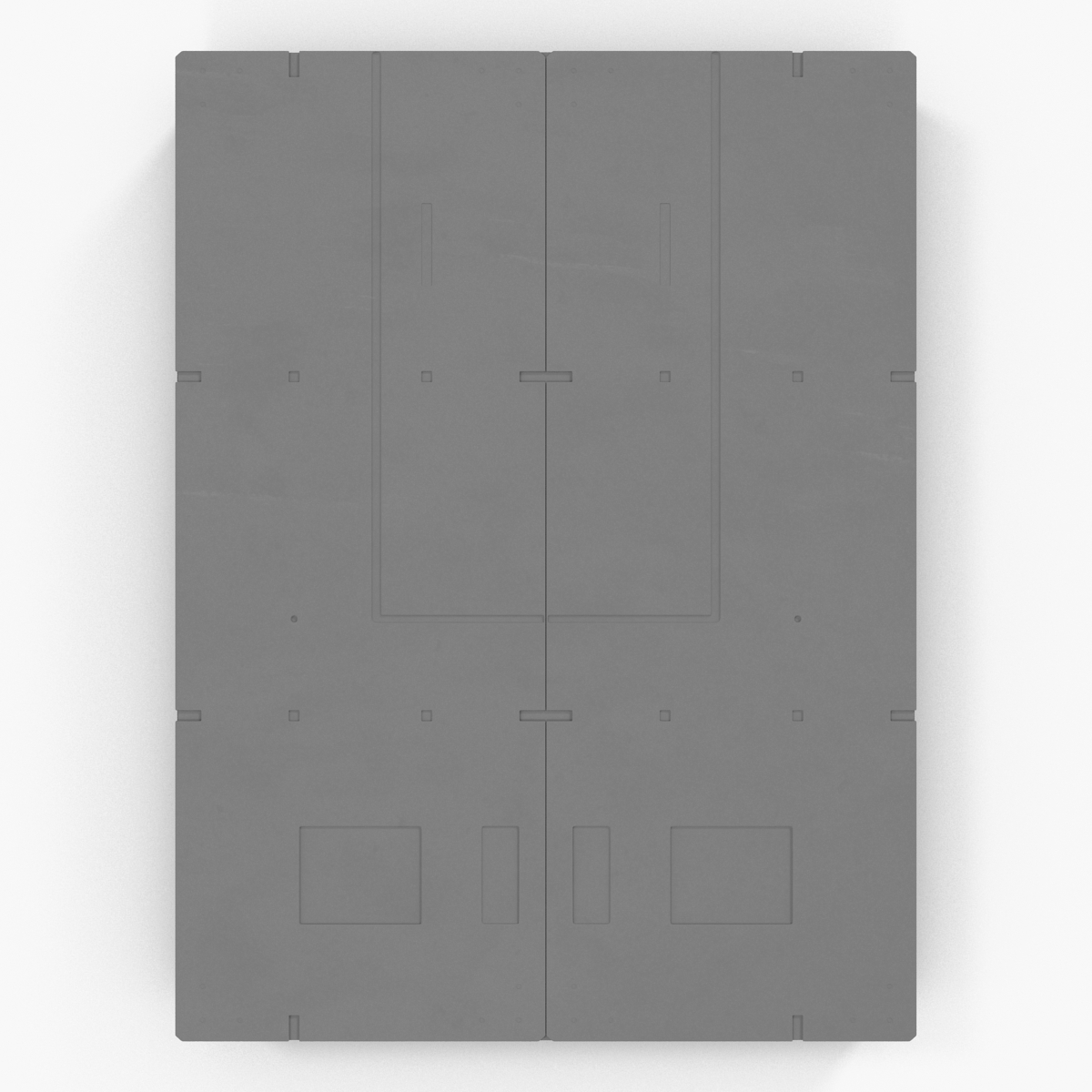 Sci Fi Painted Panel 4 3D
