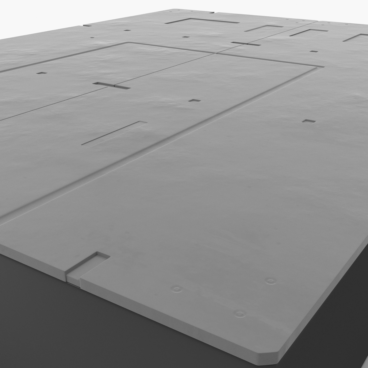 Sci Fi Painted Panel 4 3D