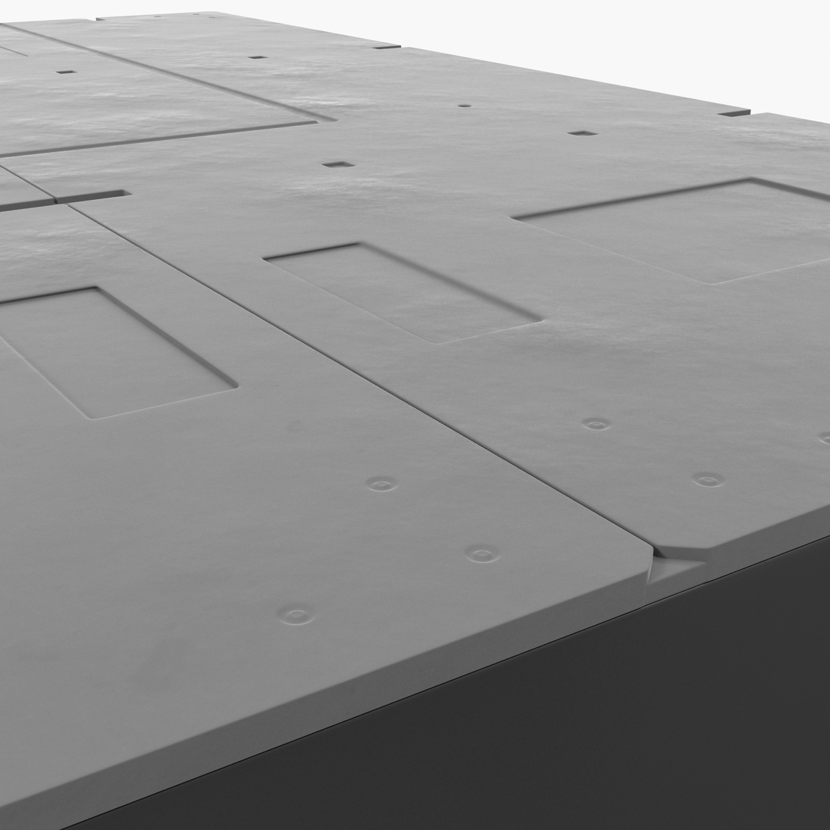 Sci Fi Painted Panel 4 3D