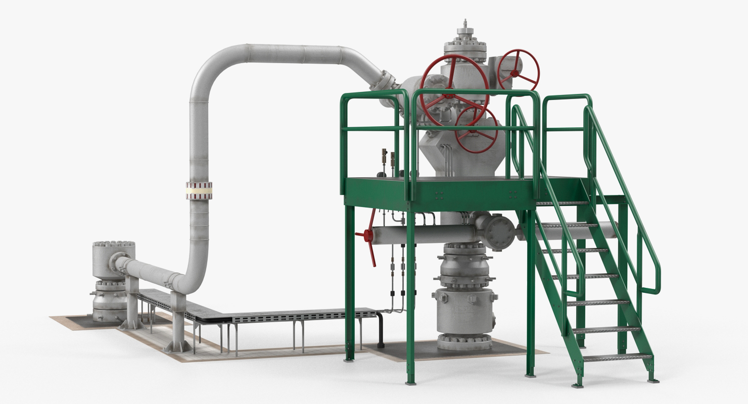 Oil Wellhead 3D
