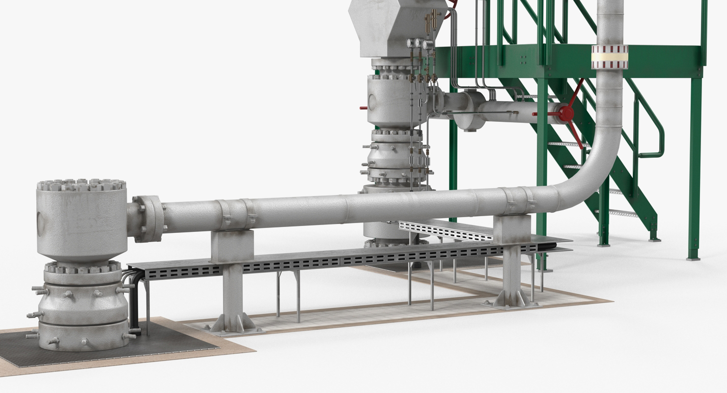 Oil Wellhead 3D
