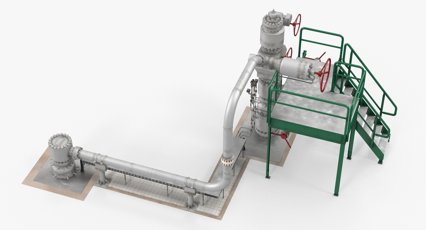 Oil Wellhead 3D