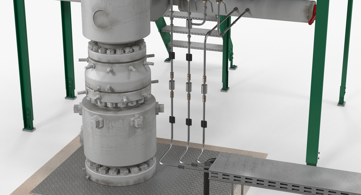 Oil Wellhead 3D