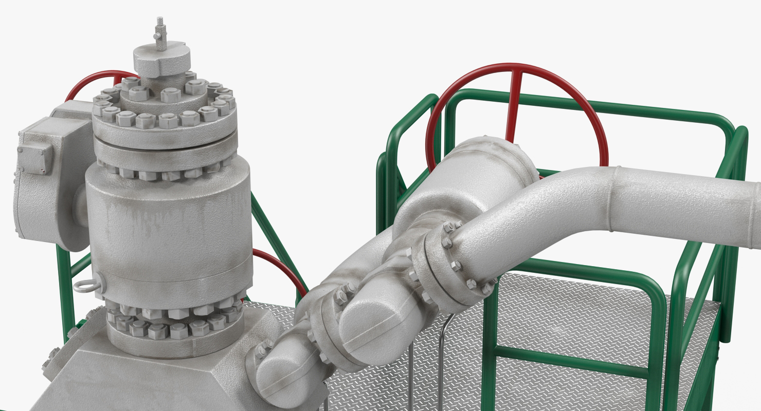 Oil Wellhead 3D