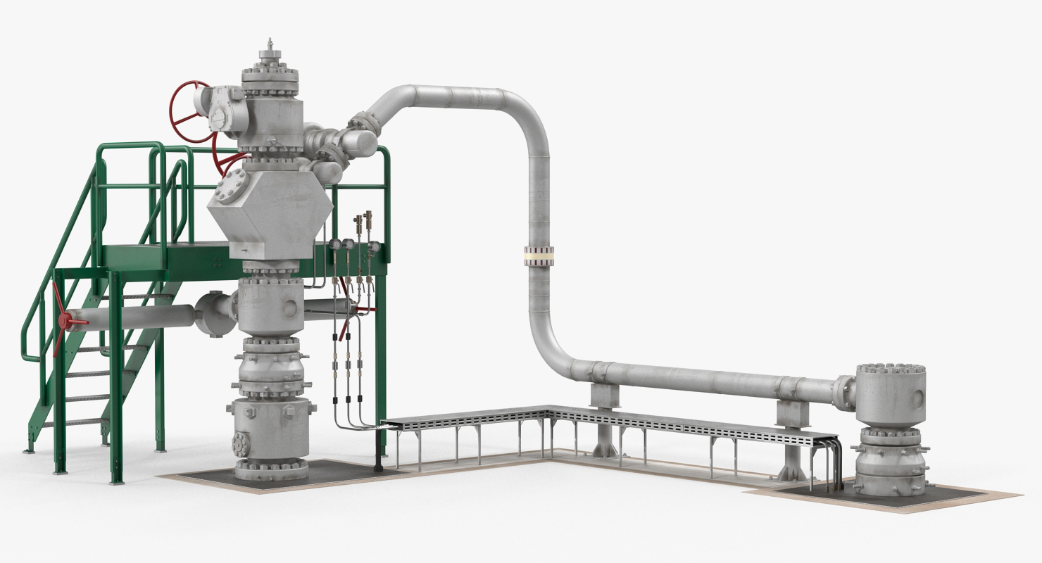 Oil Wellhead 3D