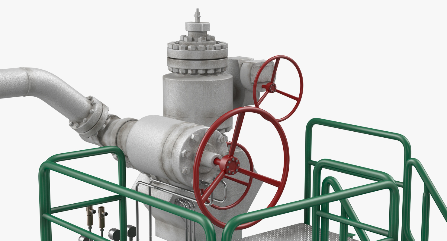 Oil Wellhead 3D