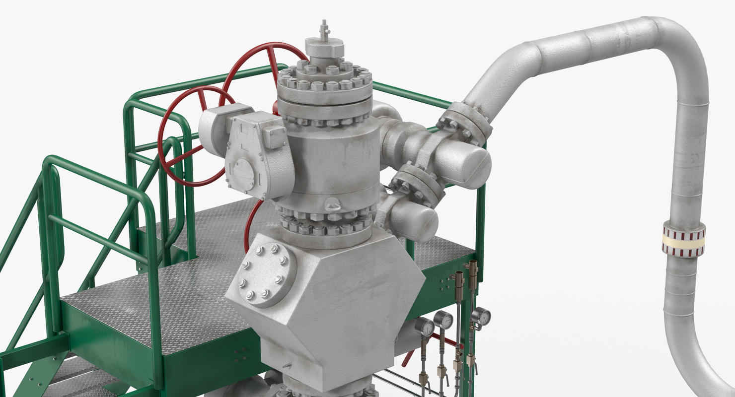 Oil Wellhead 3D