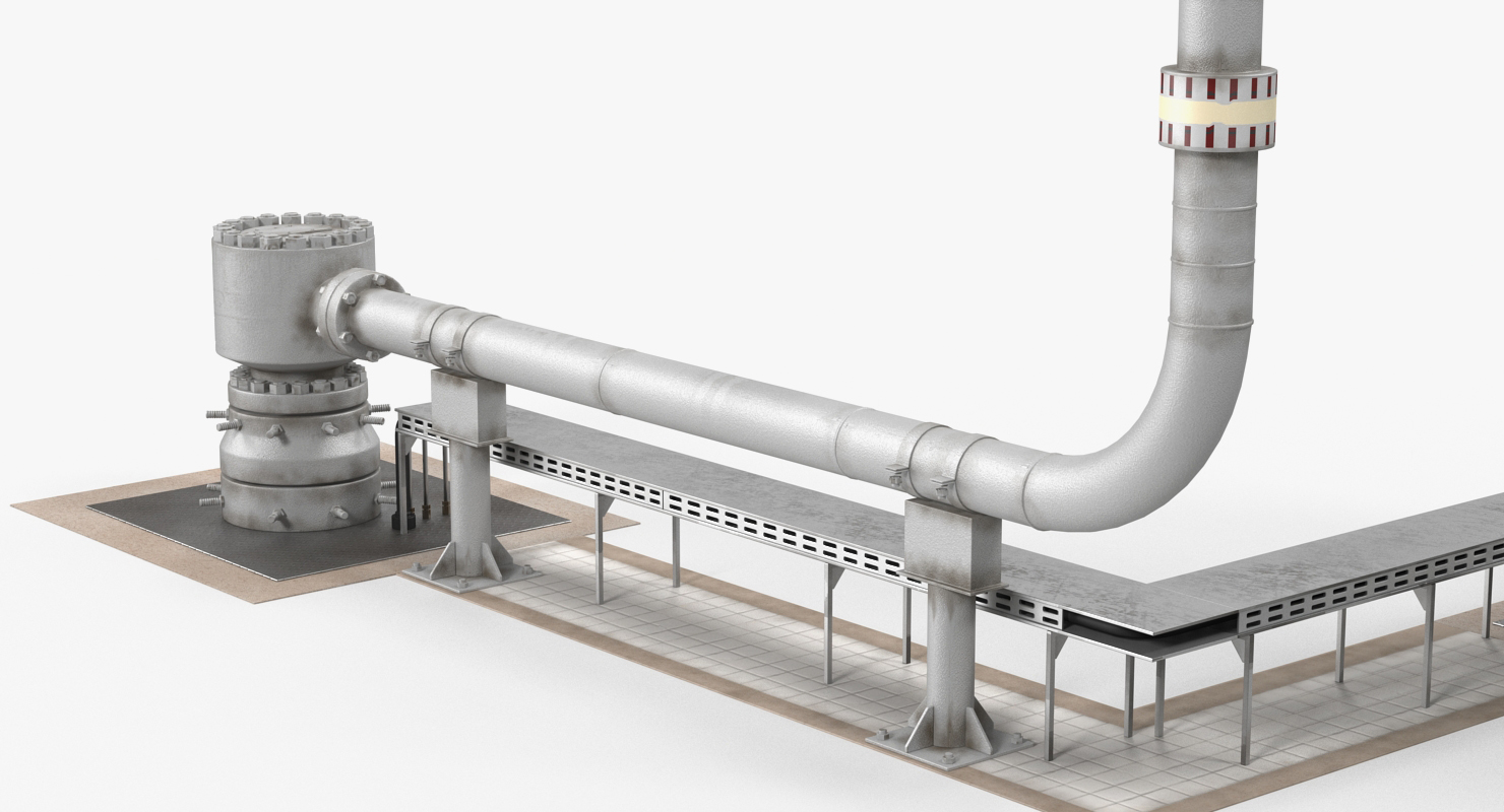 Oil Wellhead 3D