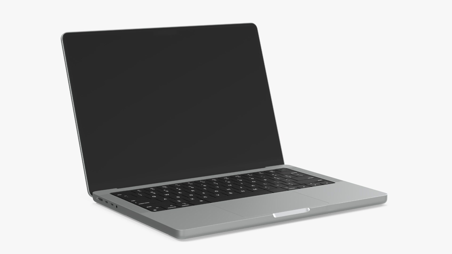 3D Laptop with Detailed Inner Structure