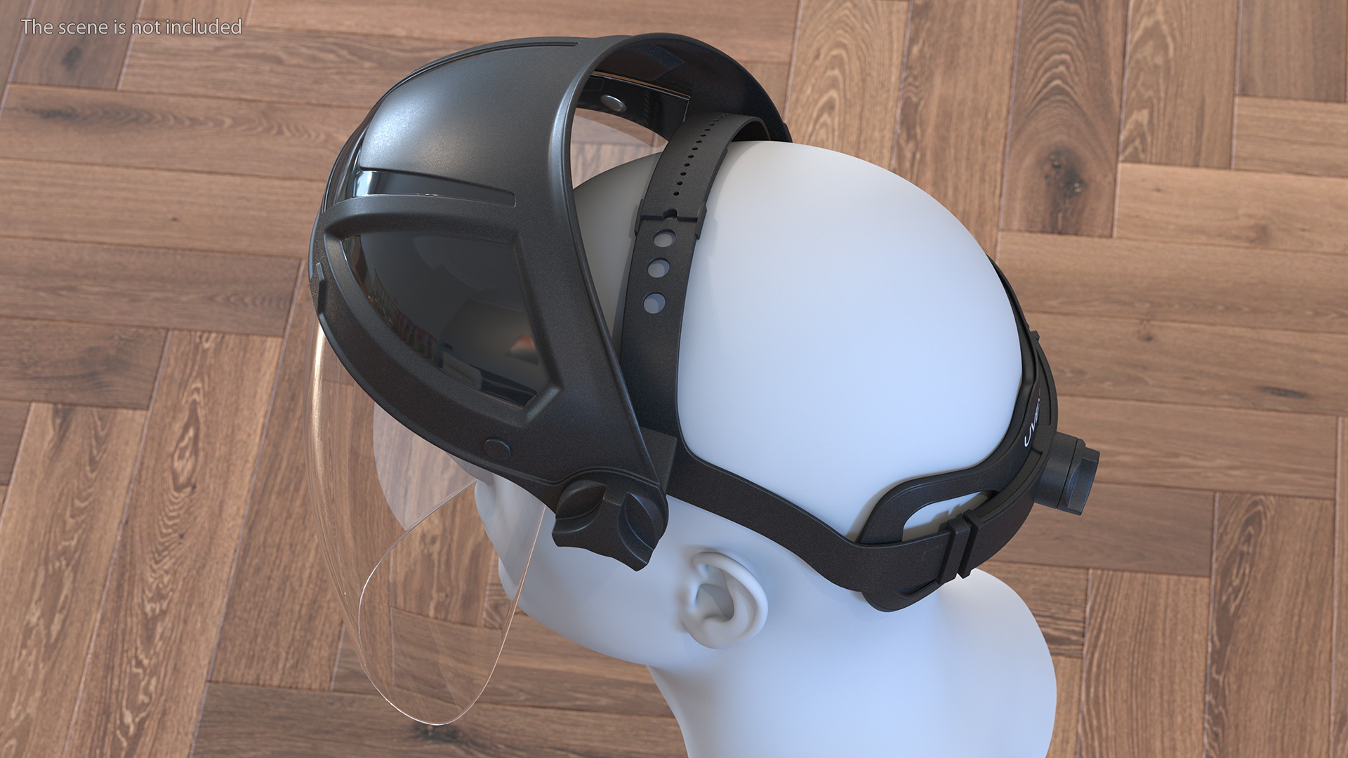 3D Uvex Turboshield Face Shield Transparent Visor