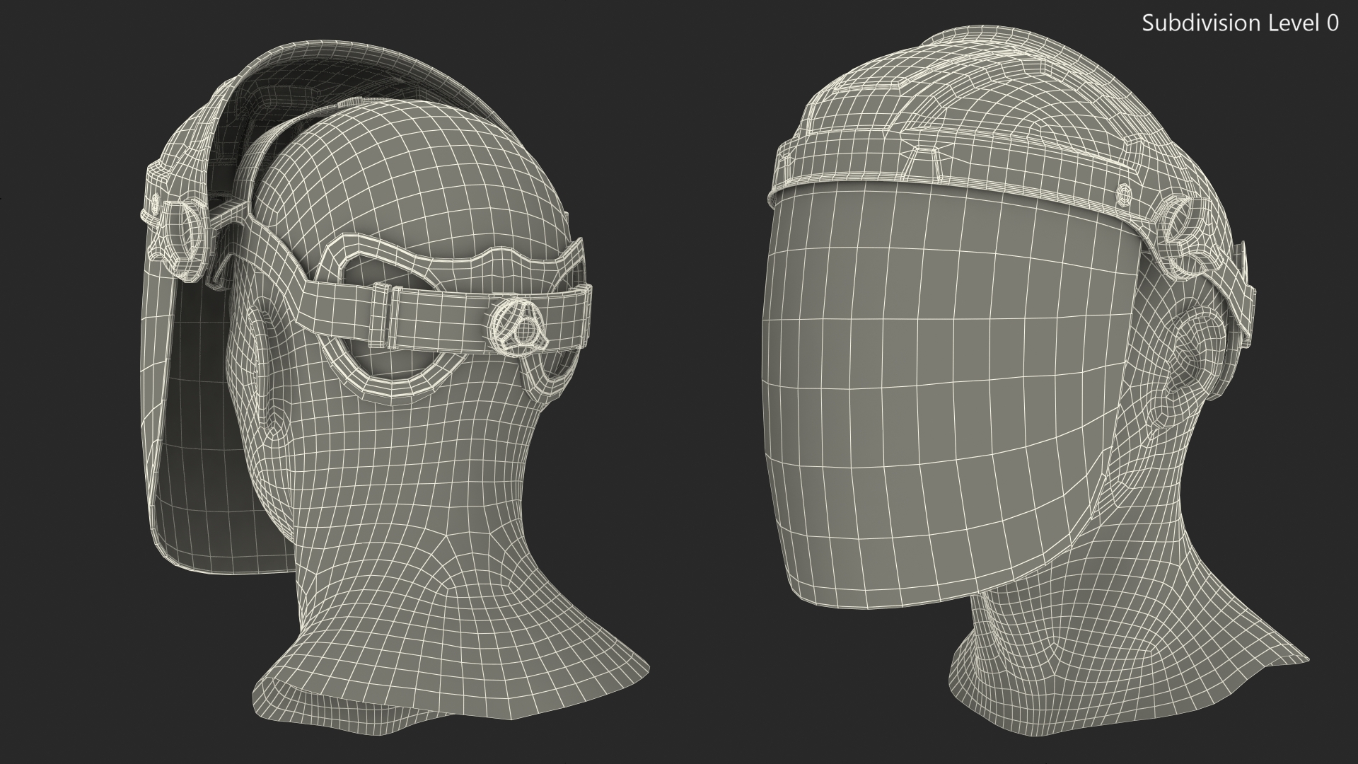 3D Uvex Turboshield Face Shield Transparent Visor