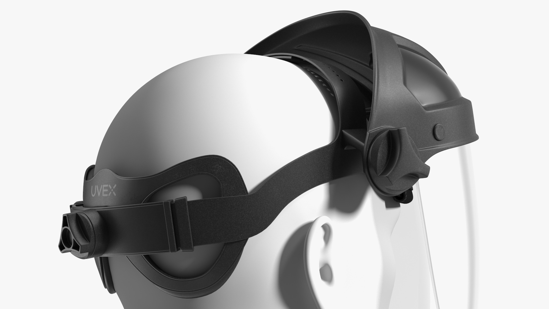 3D Uvex Turboshield Face Shield Transparent Visor