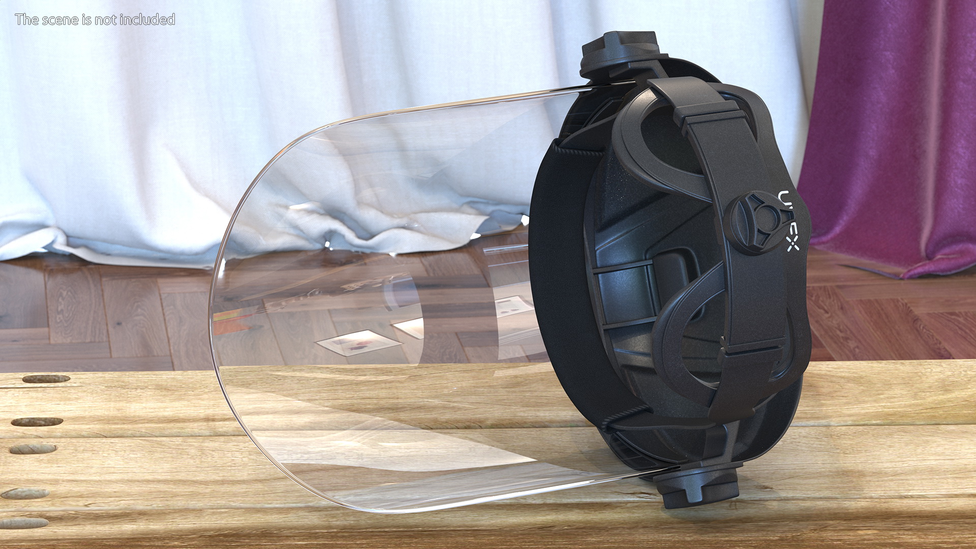 3D Uvex Turboshield Face Shield Transparent Visor