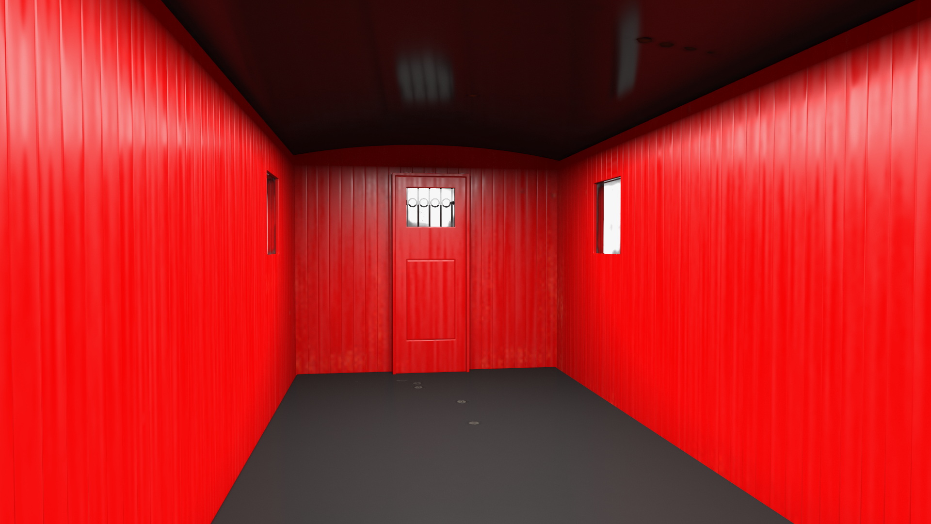 3D Historic Wabash Caboose model