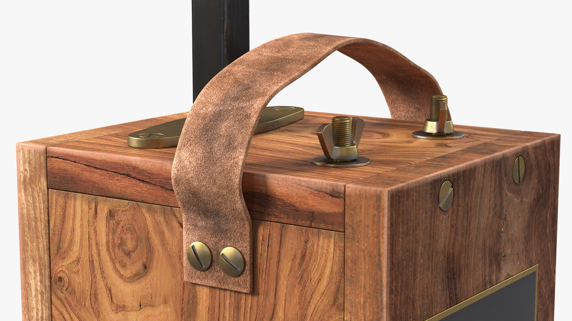 Vintage Blasting Machine Detonator 3D model
