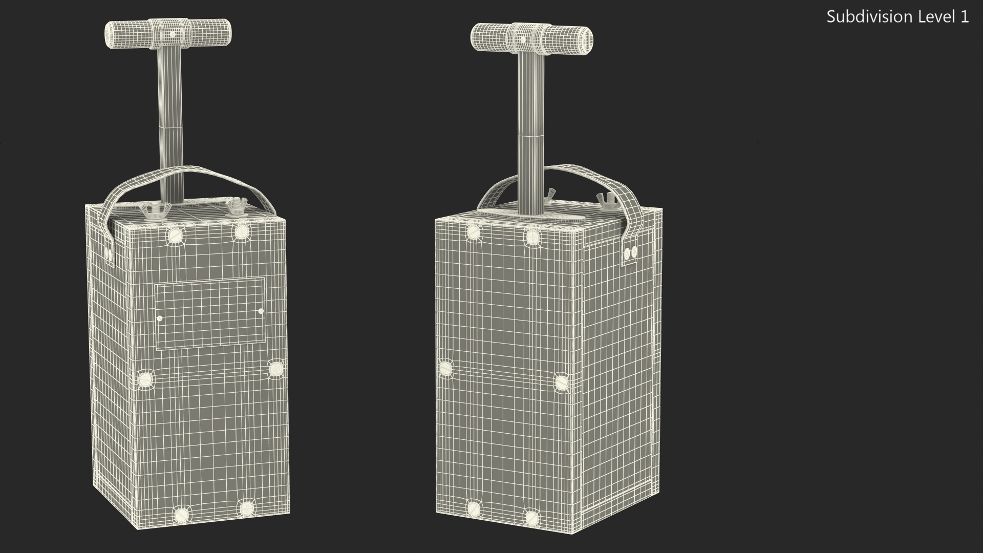 Vintage Blasting Machine Detonator 3D model