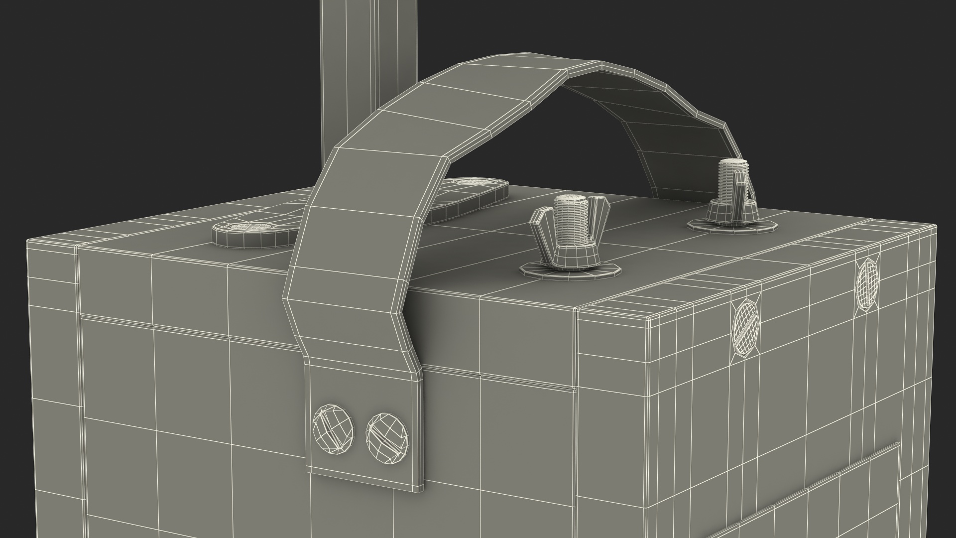 Vintage Blasting Machine Detonator 3D model