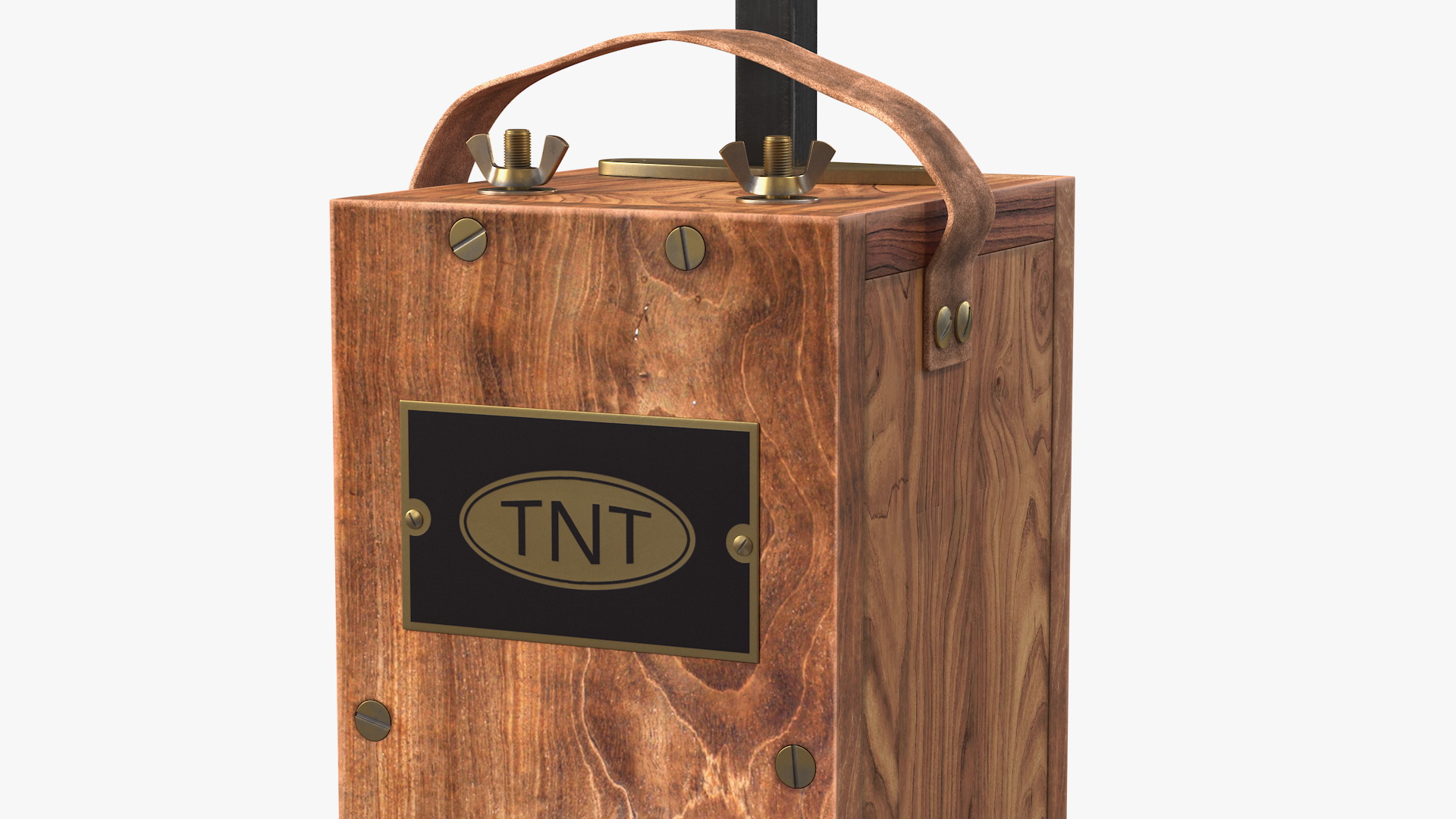 Vintage Blasting Machine Detonator 3D model