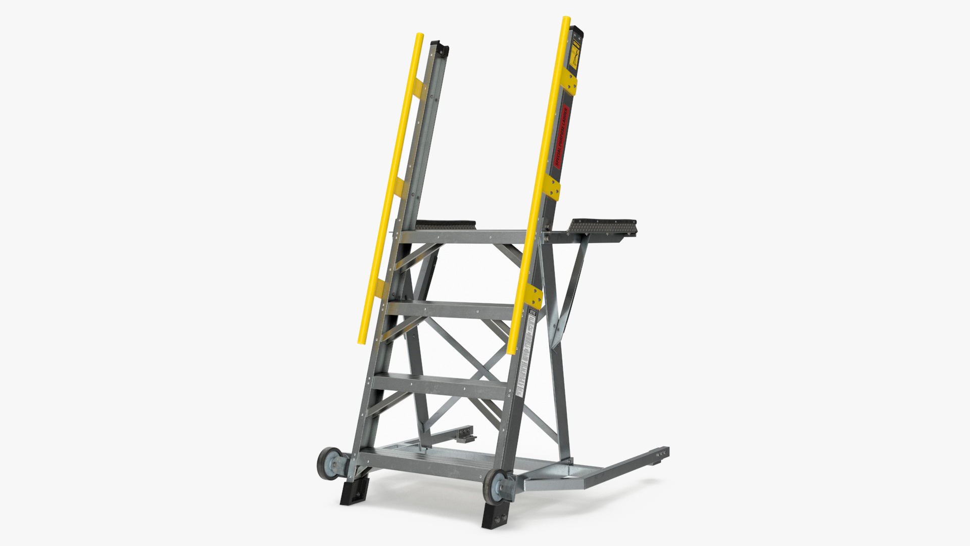 Aircraft Platform Ladder 3D model