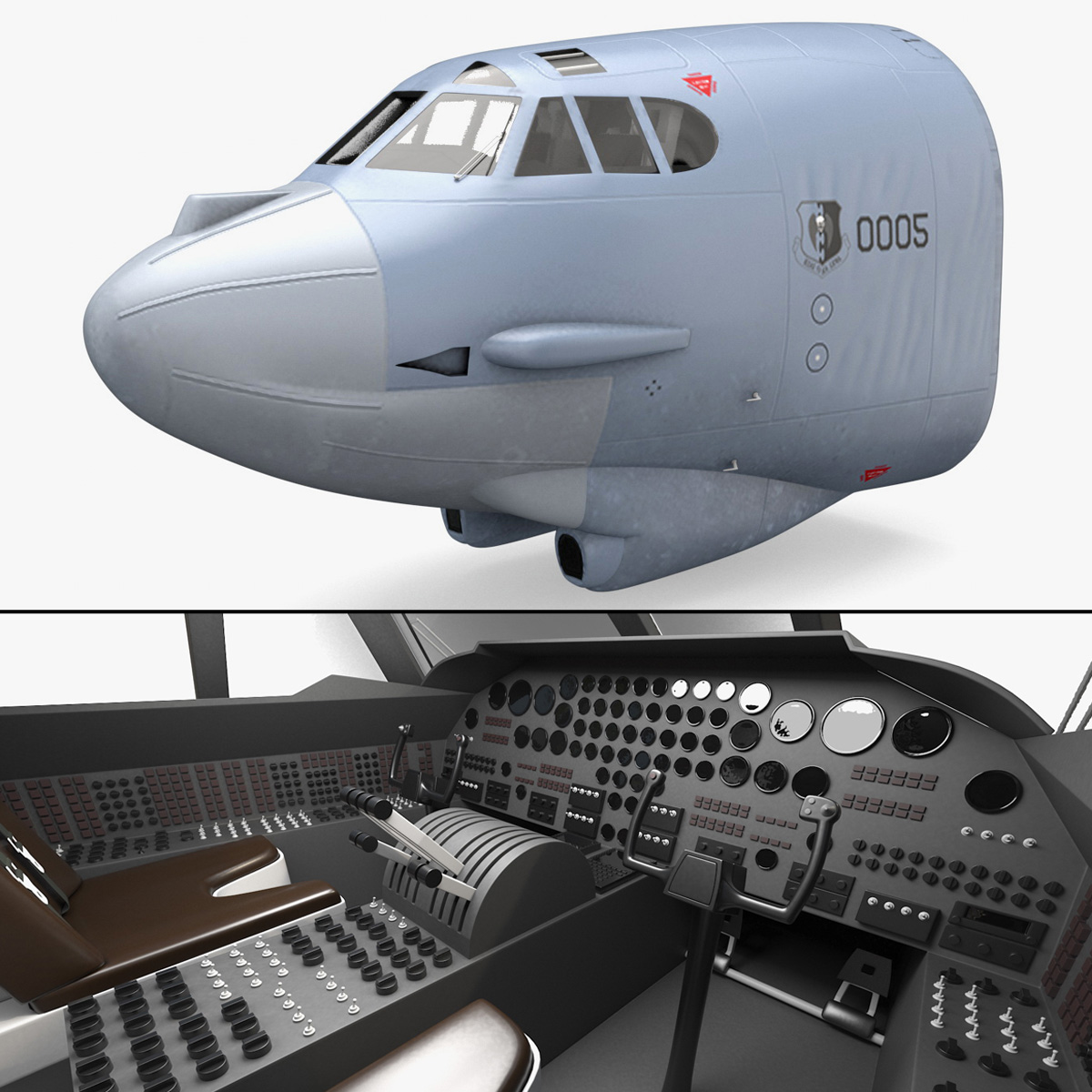 Boeing B52 Stratofortress Cockpit