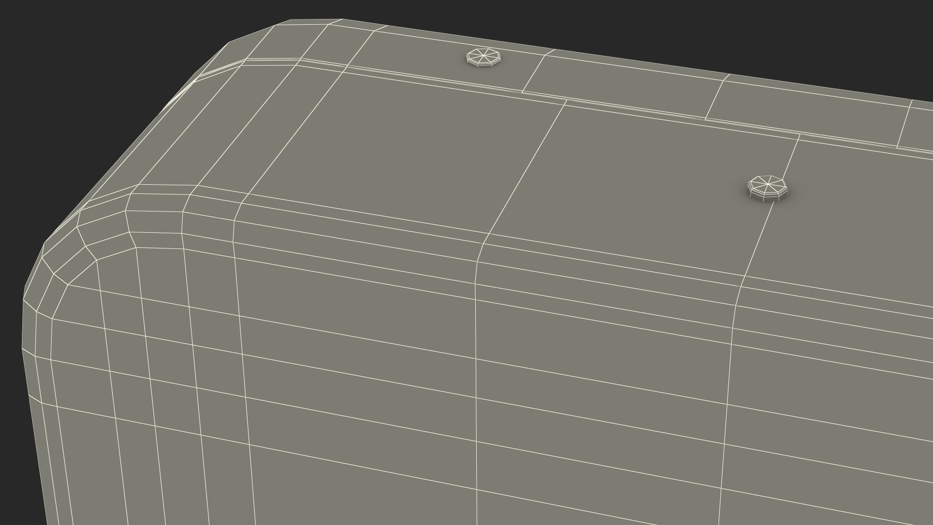 Cash Box Black 3D model